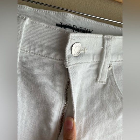 New J.Crew Women Jeans Shorts White Size 26 - Picture 3 of 11